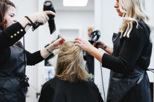 Commercial portrait and event photography for Guldkammen Frisörer Hairstylists